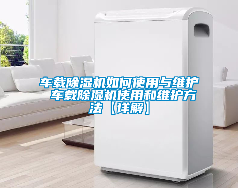 車(chē)載除濕機(jī)如何使用與維護(hù) 車(chē)載除濕機(jī)使用和維護(hù)方法【詳解】