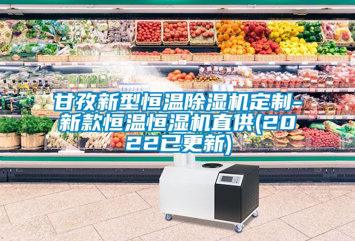 甘孜新型恒溫除濕機定制-新款恒溫恒濕機直供(2022已更新)