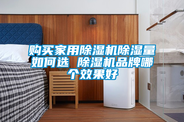 購買家用除濕機除濕量如何選 除濕機品牌哪個效果好
