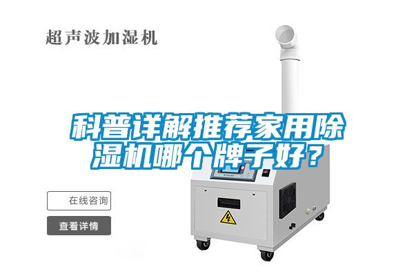 科普詳解推薦家用除濕機(jī)哪個(gè)牌子好？