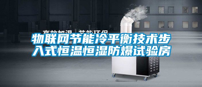 物聯(lián)網(wǎng)節(jié)能冷平衡技術(shù)步入式恒溫恒濕防爆試驗房