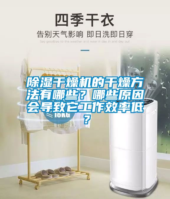 除濕干燥機的干燥方法有哪些？哪些原因會導(dǎo)致它工作效率低？