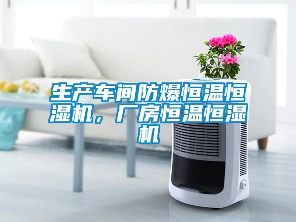 生產(chǎn)車間防爆恒溫恒濕機，廠房恒溫恒濕機