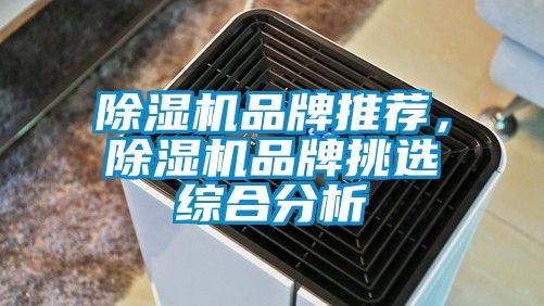 除濕機品牌推薦，除濕機品牌挑選綜合分析