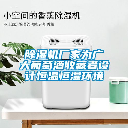 除濕機(jī)廠家為廣大葡萄酒收藏者設(shè)計(jì)恒溫恒濕環(huán)境