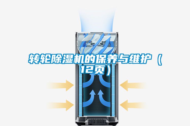 轉輪除濕機的保養(yǎng)與維護（12頁）