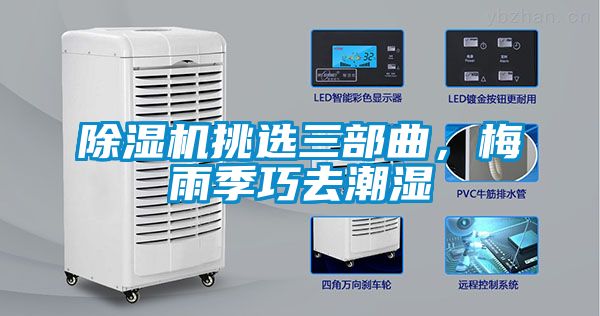 除濕機(jī)挑選三部曲，梅雨季巧去潮濕