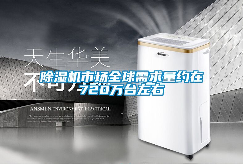除濕機市場全球需求量約在720萬臺左右