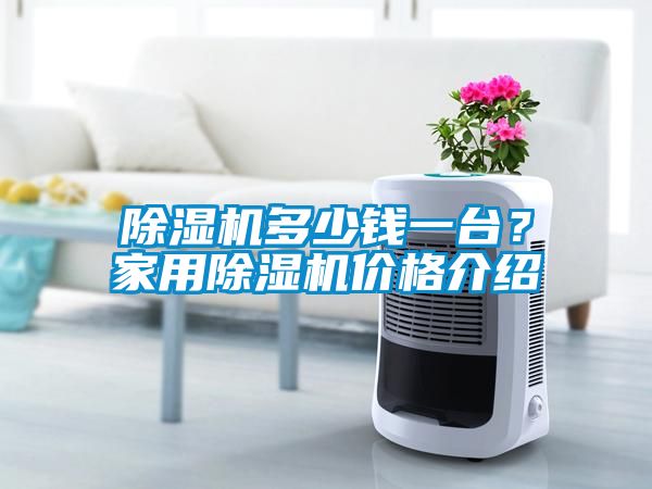 除濕機多少錢一臺？家用除濕機價格介紹