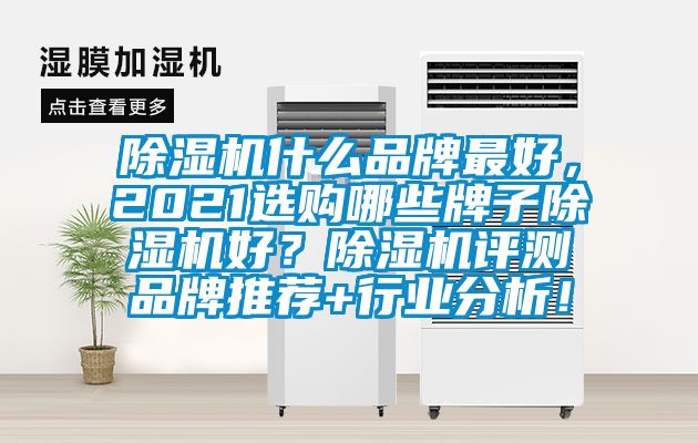 除濕機(jī)什么品牌最好，2021選購(gòu)哪些牌子除濕機(jī)好？除濕機(jī)評(píng)測(cè)品牌推薦+行業(yè)分析！