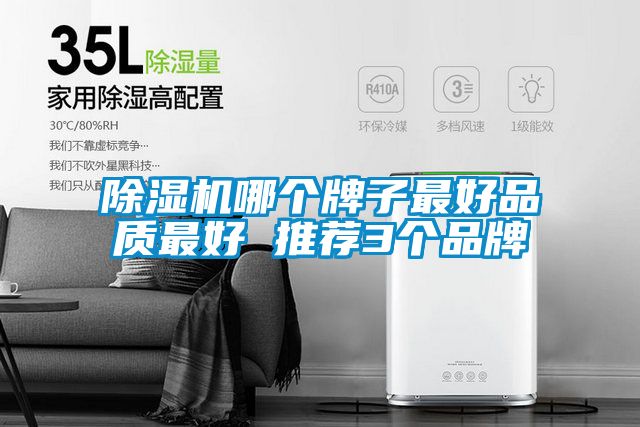 除濕機(jī)哪個(gè)牌子最好品質(zhì)最好 推薦3個(gè)品牌