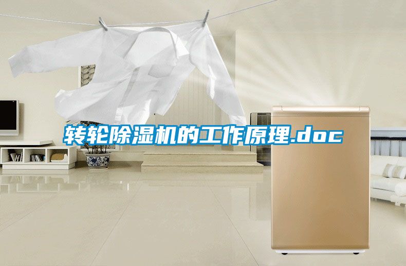 轉(zhuǎn)輪除濕機的工作原理.doc