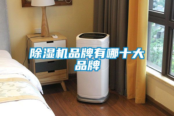 除濕機品牌有哪十大品牌