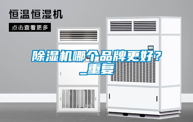 除濕機(jī)哪個(gè)品牌更好？_重復(fù)