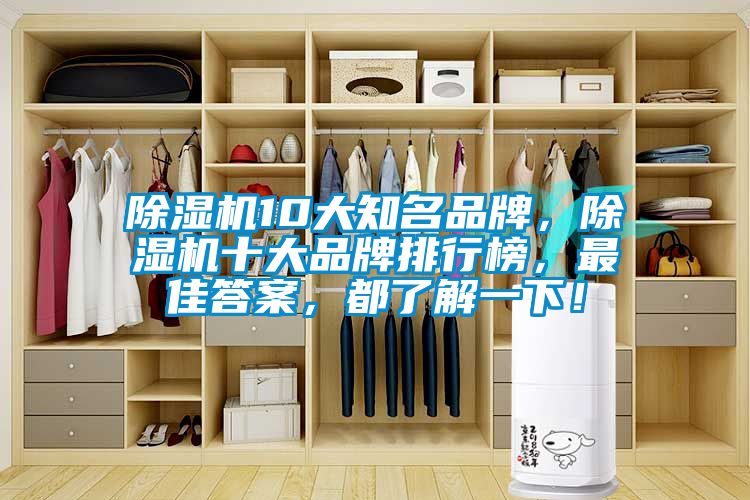 除濕機(jī)10大知名品牌，除濕機(jī)十大品牌排行榜，最佳答案，都了解一下！