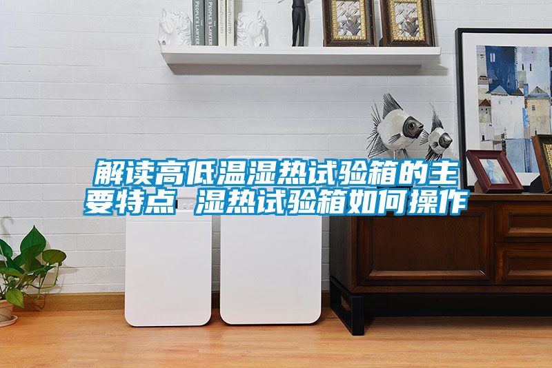 解讀高低溫濕熱試驗箱的主要特點 濕熱試驗箱如何操作