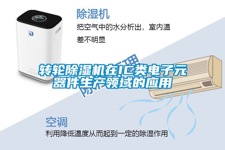 轉(zhuǎn)輪除濕機在IC類電子元器件生產(chǎn)領(lǐng)域的應用