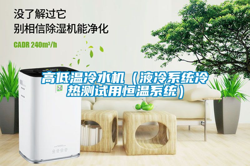 高低溫冷水機(jī)（液冷系統(tǒng)冷熱測(cè)試用恒溫系統(tǒng)）