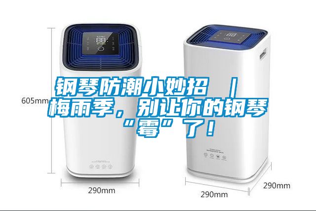 鋼琴防潮小妙招 ｜ 梅雨季，別讓你的鋼琴“霉”了！