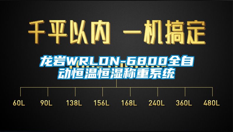 龍巖WRLDN-6800全自動恒溫恒濕稱重系統(tǒng)