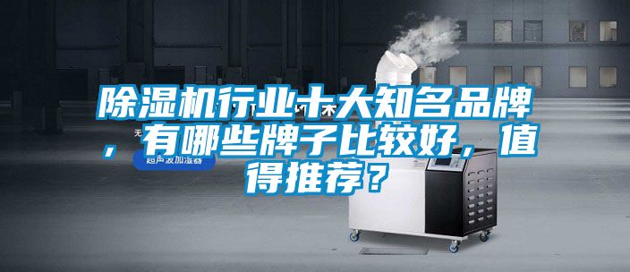 除濕機(jī)行業(yè)十大知名品牌，有哪些牌子比較好，值得推薦？