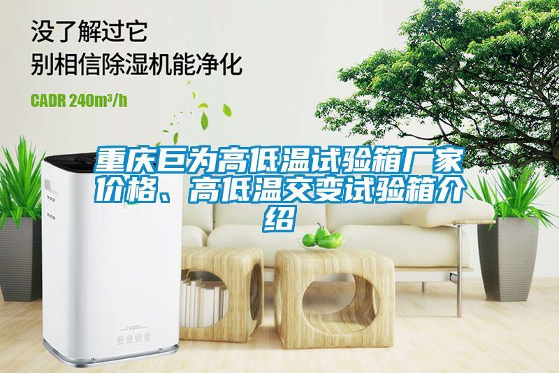 重慶巨為高低溫試驗(yàn)箱廠家價(jià)格、高低溫交變?cè)囼?yàn)箱介紹