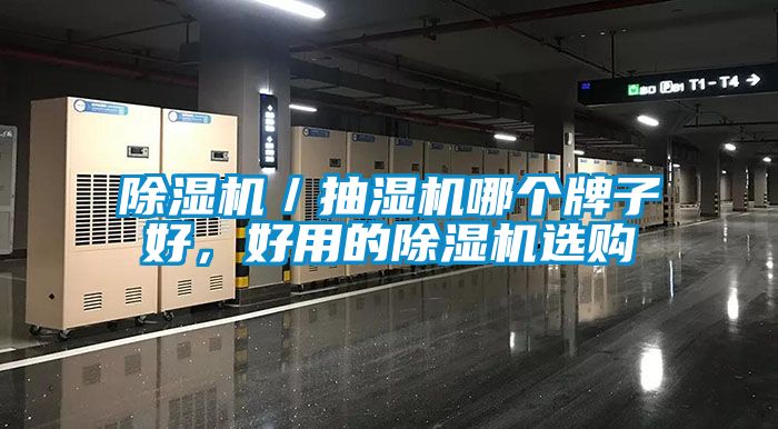 除濕機／抽濕機哪個牌子好，好用的除濕機選購