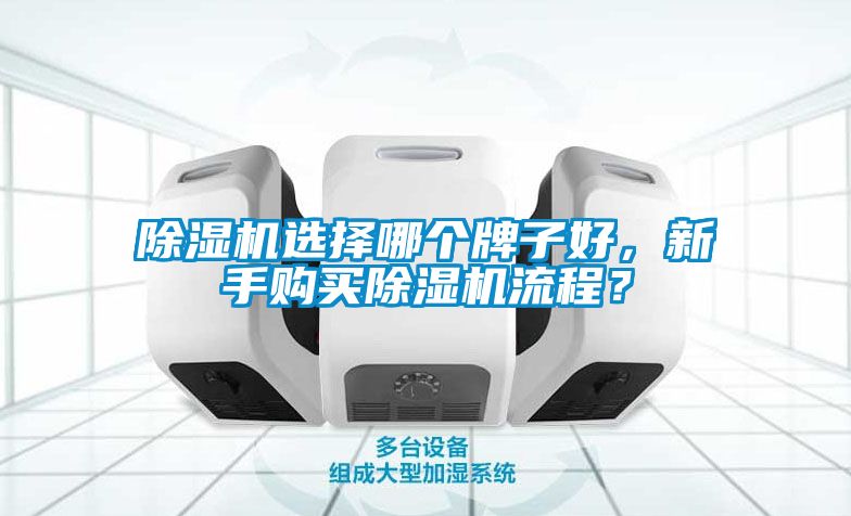 除濕機選擇哪個牌子好，新手購買除濕機流程？