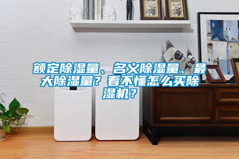 額定除濕量、名義除濕量、最大除濕量？看不懂怎么買除濕機(jī)？