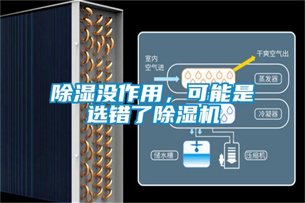 除濕沒作用，可能是選錯了除濕機