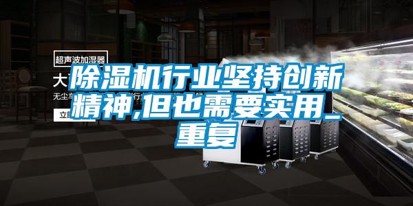 除濕機行業(yè)堅持創(chuàng)新精神,但也需要實用_重復