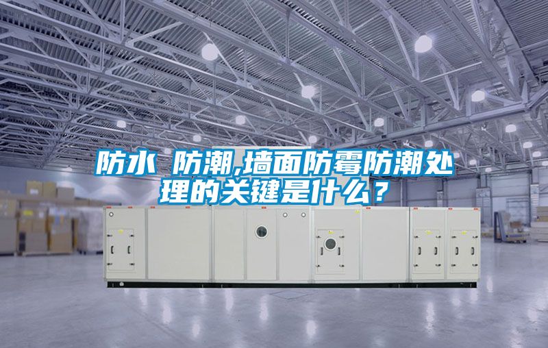 防水≠防潮,墻面防霉防潮處理的關(guān)鍵是什么？
