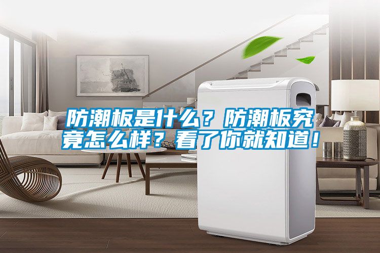 防潮板是什么？防潮板究竟怎么樣？看了你就知道！