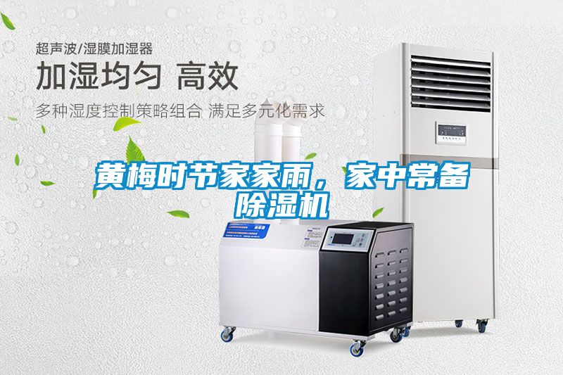 黃梅時(shí)節(jié)家家雨，家中常備除濕機(jī)