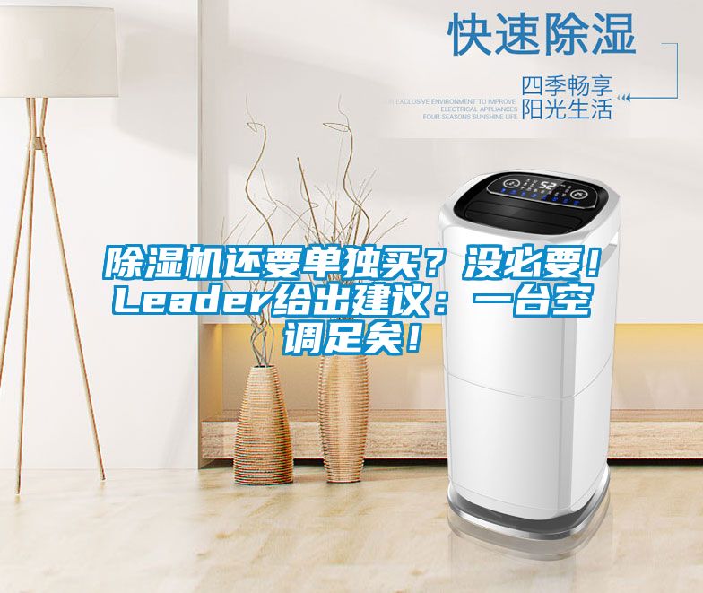 除濕機(jī)還要單獨(dú)買？沒必要！Leader給出建議：一臺空調(diào)足矣！