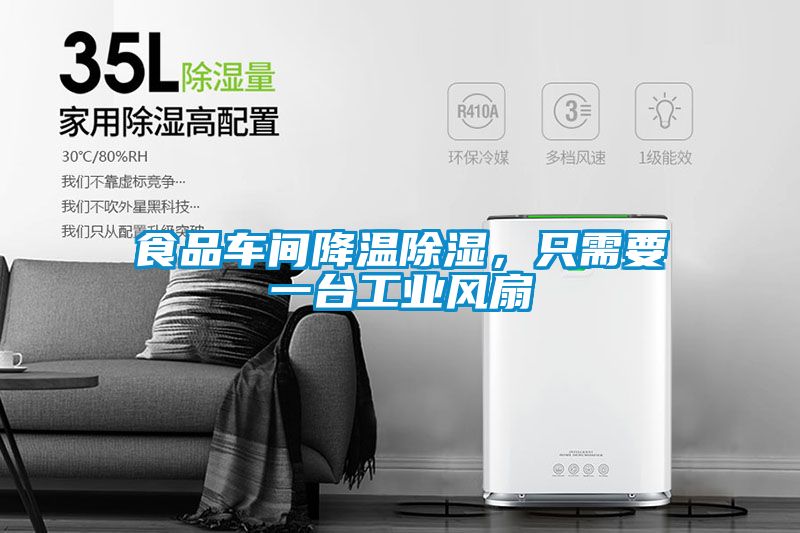 食品車間降溫除濕，只需要一臺工業(yè)風扇