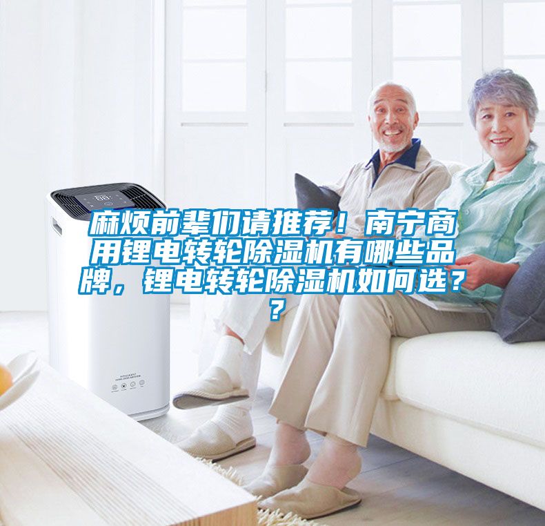 麻煩前輩們請推薦！南寧商用鋰電轉(zhuǎn)輪除濕機(jī)有哪些品牌，鋰電轉(zhuǎn)輪除濕機(jī)如何選？？